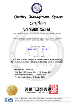 Quality Management System Certificate (ISO 9001)